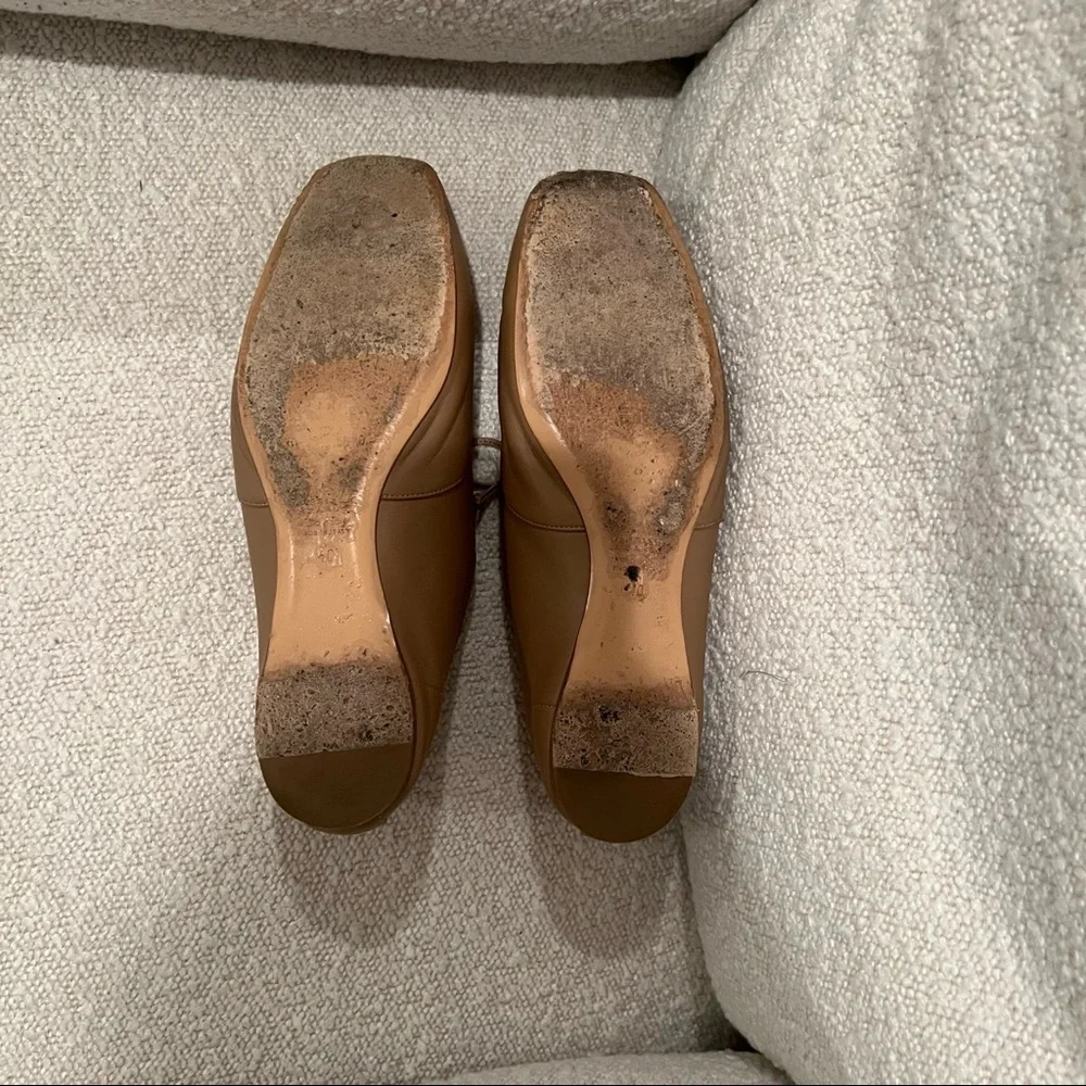 Gabriela Hearst Leather Ballerina Flats - Picture 8 of 9